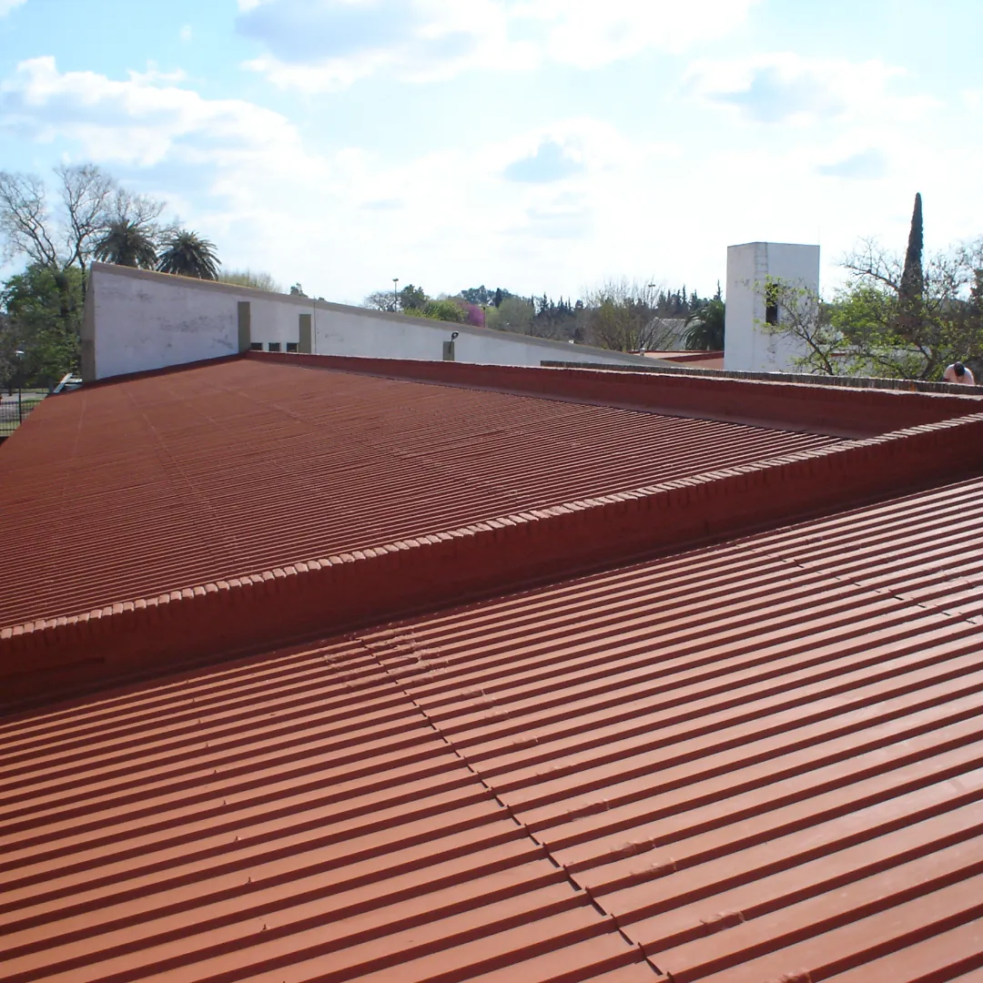 IMPERMEABILIZACION TECHO DE CHAPA EN GALPON